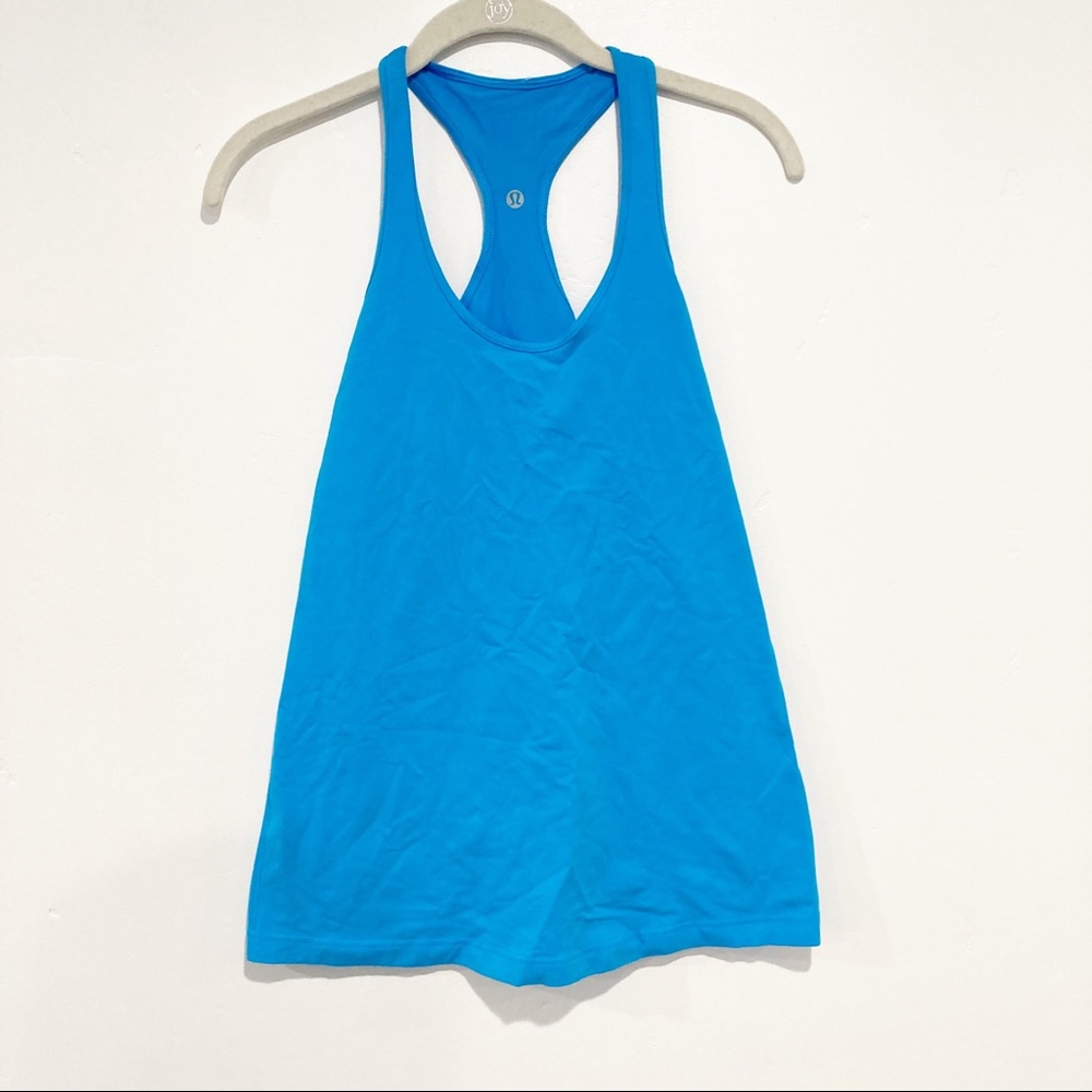 Lululemon Blue Racerback Tank